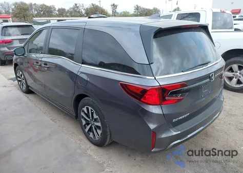 2025 Honda Odyssey Ex-L from USA, damaged, VIN 5FNRL6H6XSB038043